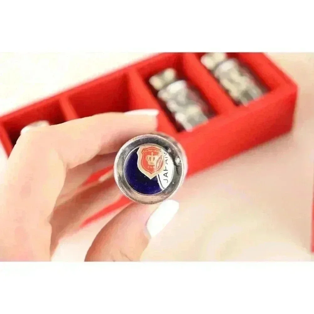 Ebeling & Ruess silver/cobalt blue salt/pepper shaker set‎ Tableware kitchenware